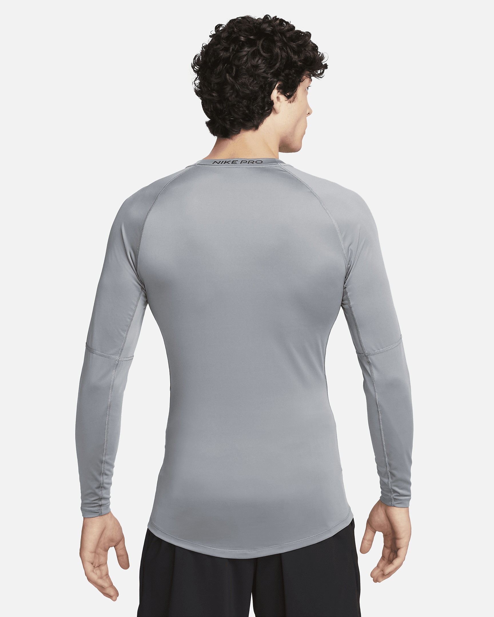 Nike Pro Men's Dri-FIT Tight Long-Sleeve Fitness Top - 2