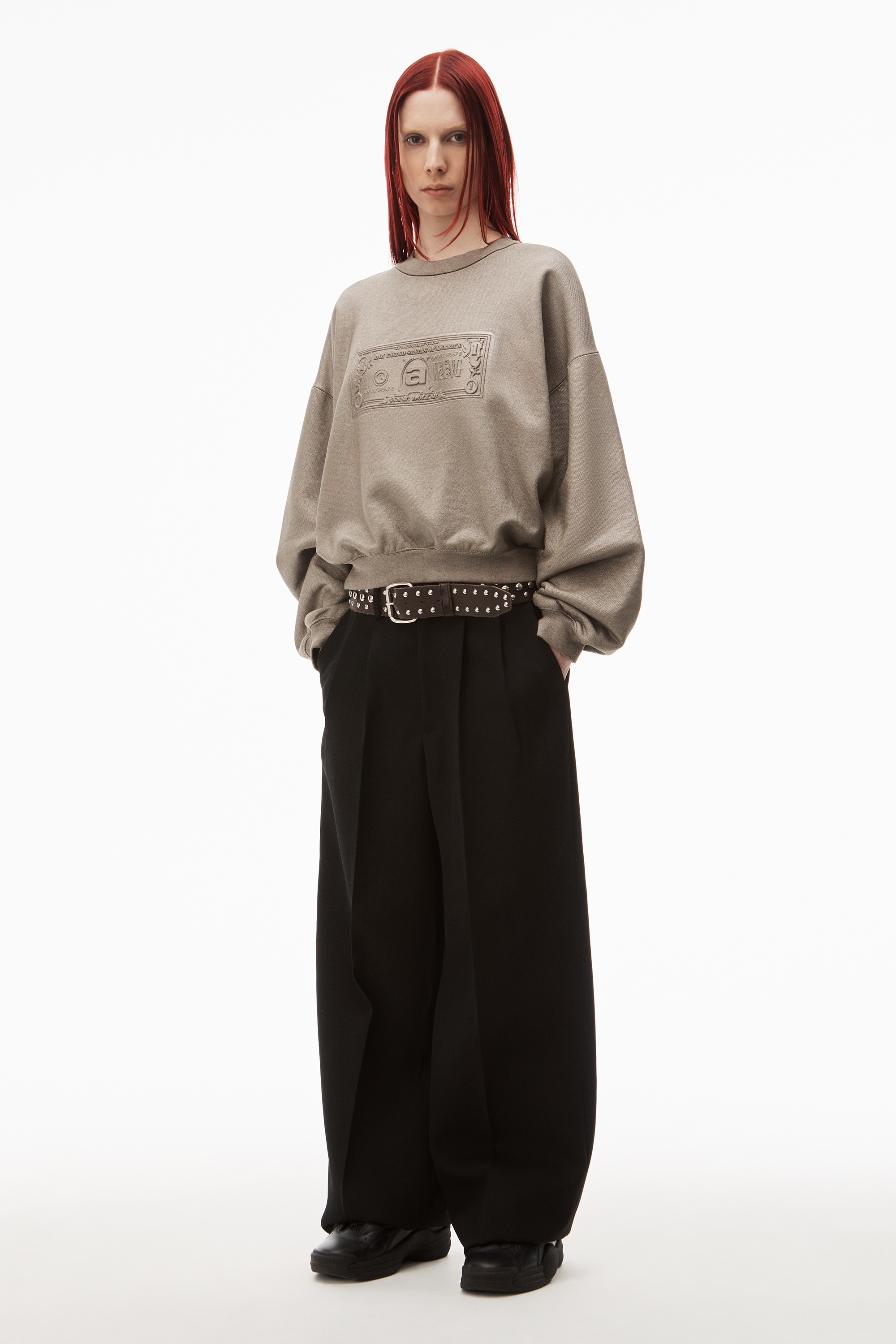 DOLLAR BILL CREWNECK IN TERRY - 6