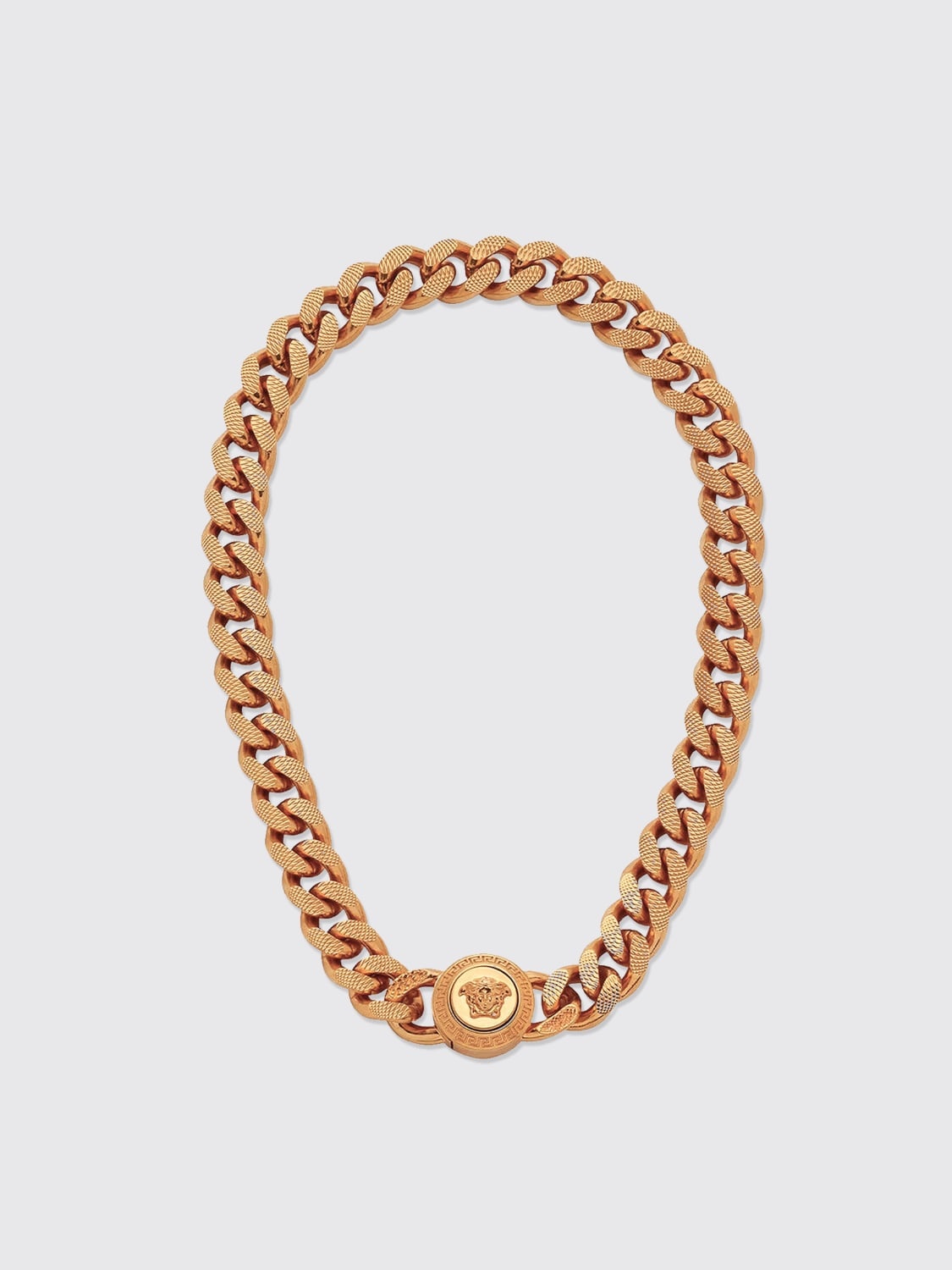 Medusa Versace necklace in brass - 1