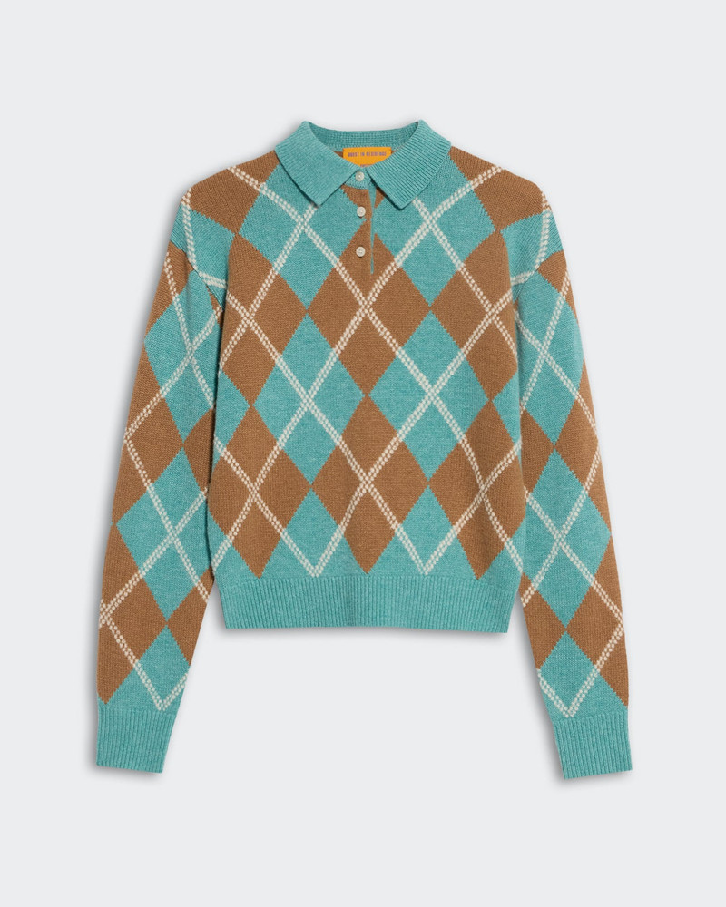 Collegiate Argyle Polo 1