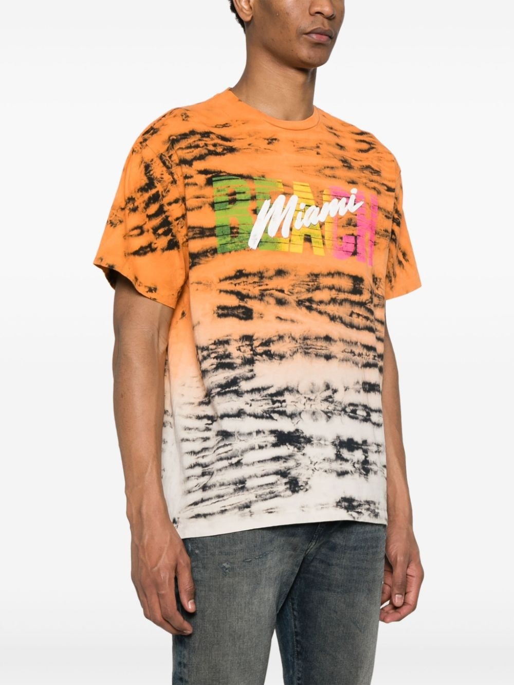 Miami Beach tiger-print T-shirt - 3