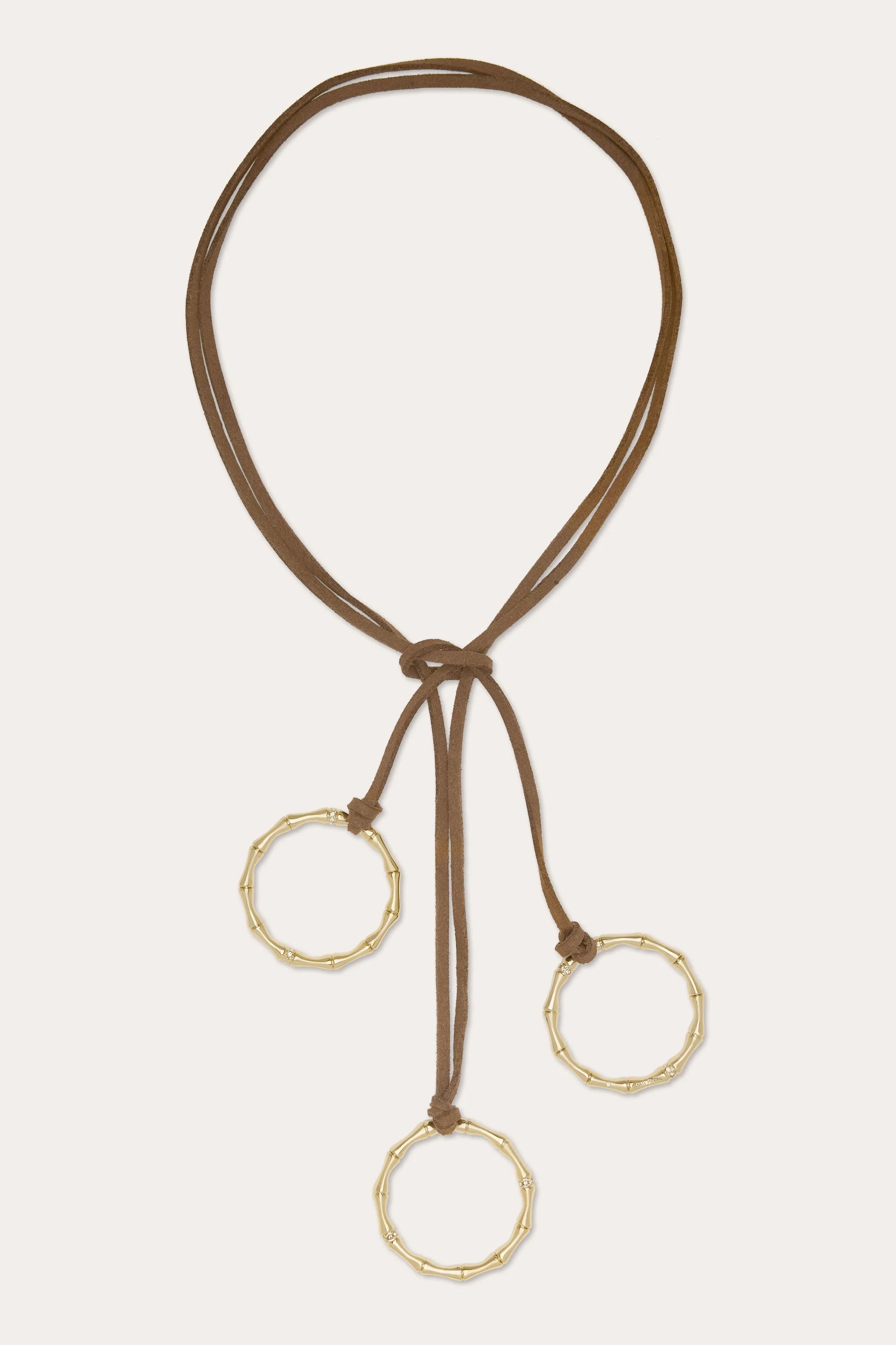 Chiara Suede Wrap Necklace - 1