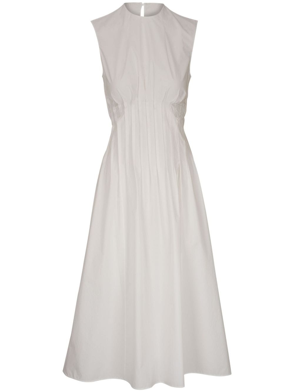The Wes pintuck-detail midi dress - 2