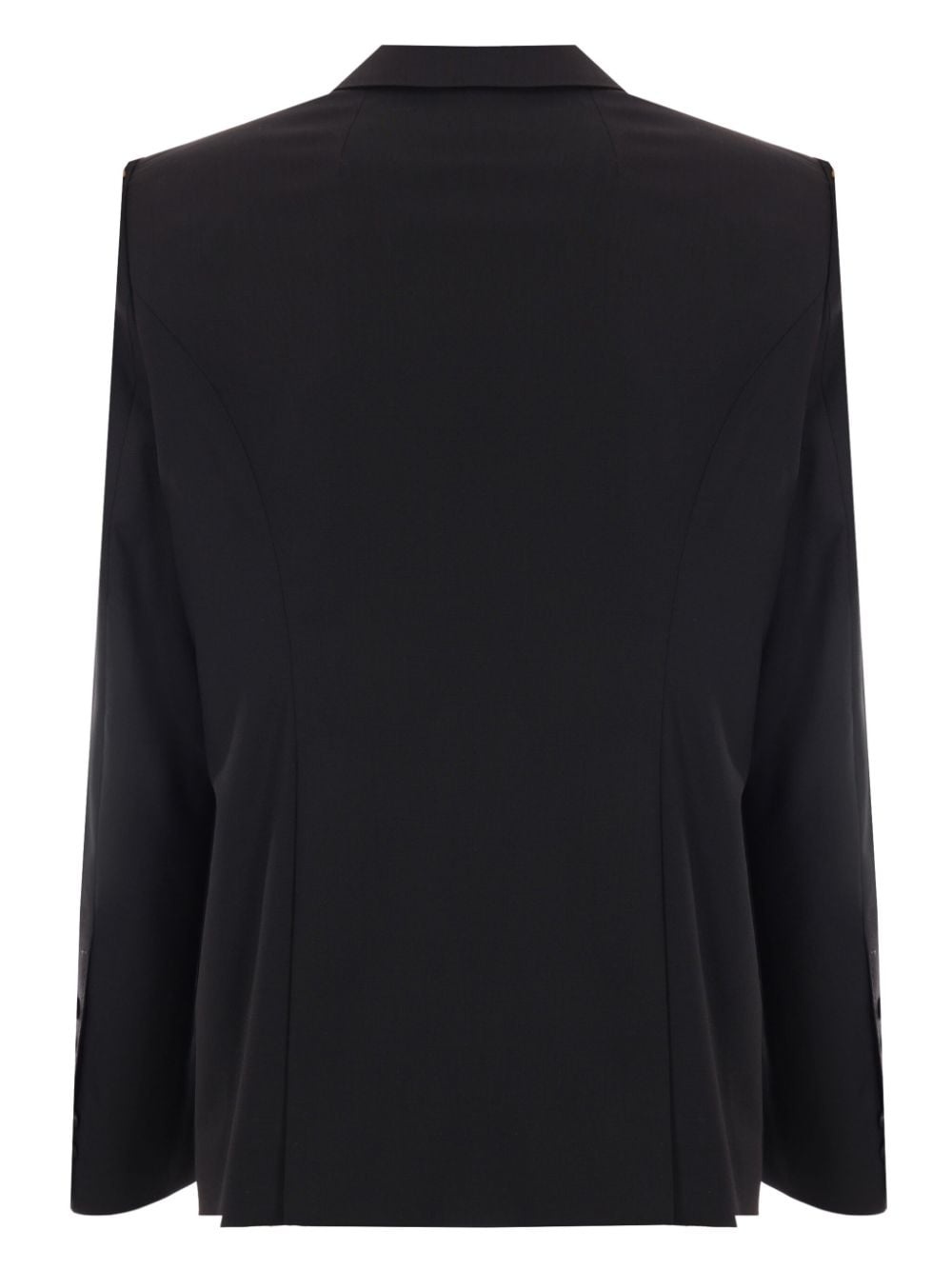 double-breasted stretch-wool blazer - 2