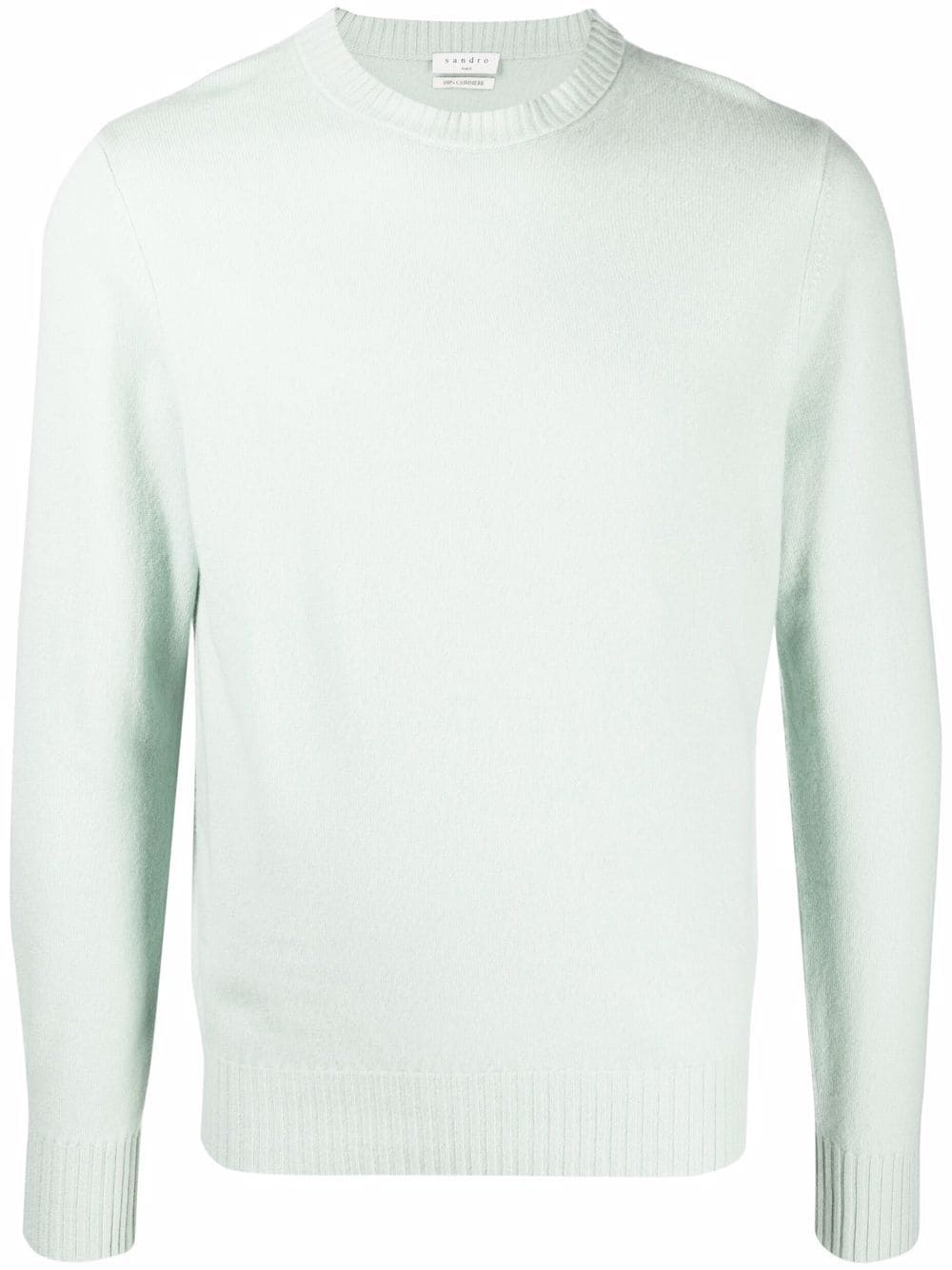 crewneck cashmere jumper - 1