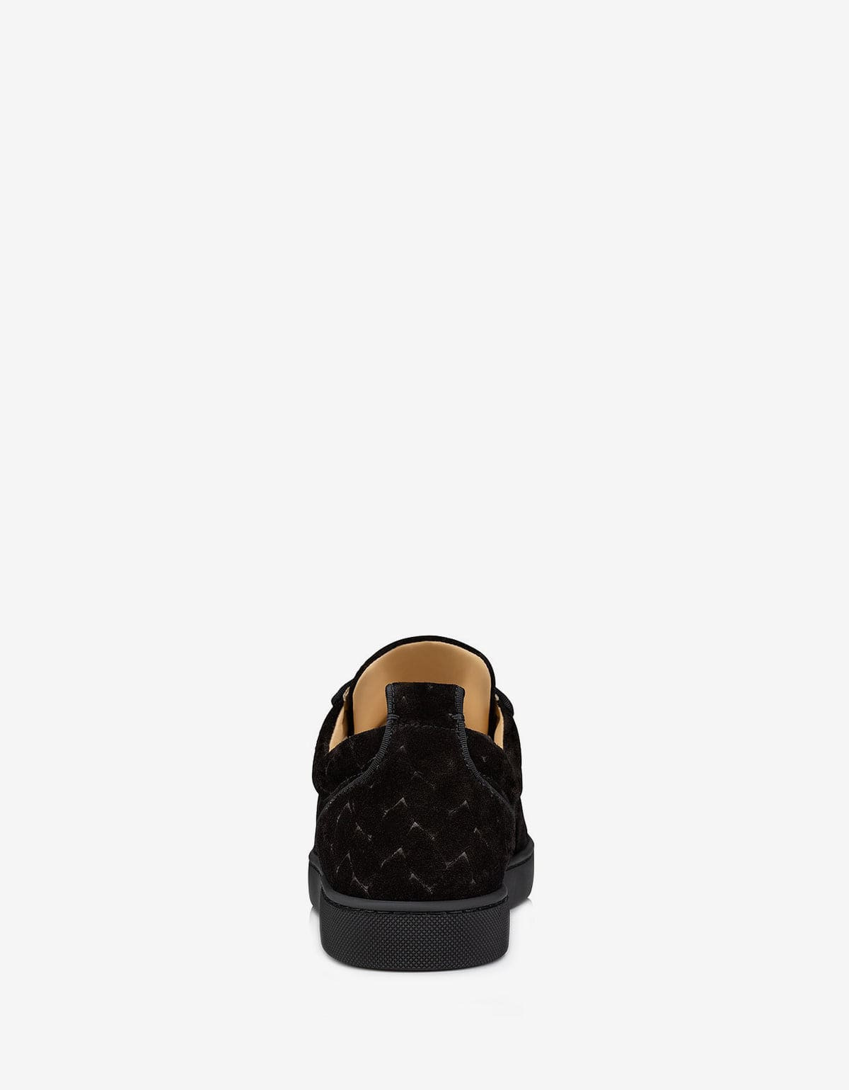 Christian Louboutin Louis Junior Black Braided Trainers - 5