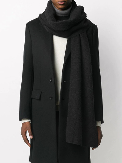 Lemaire oversized knit scarf outlook