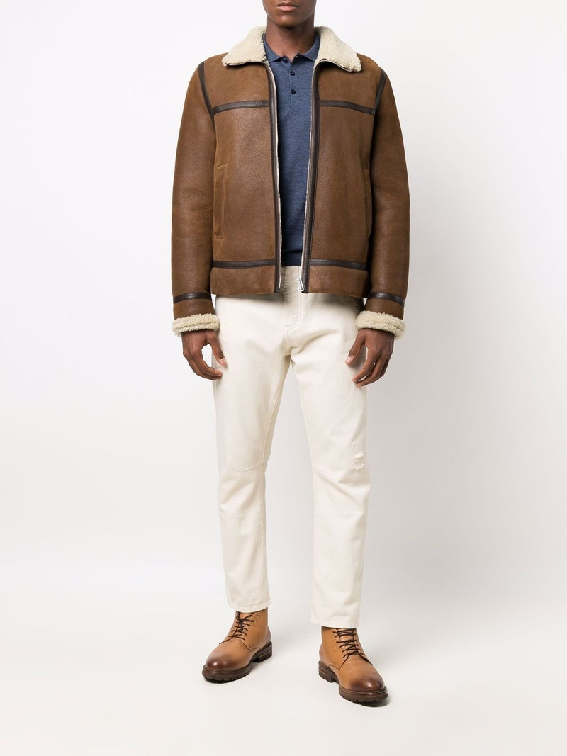 Canali knitted button sweatshirt outlook