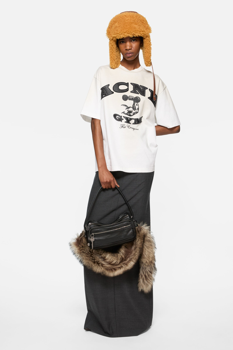 Acne Studios Logo t-shirt - Dusty white outlook