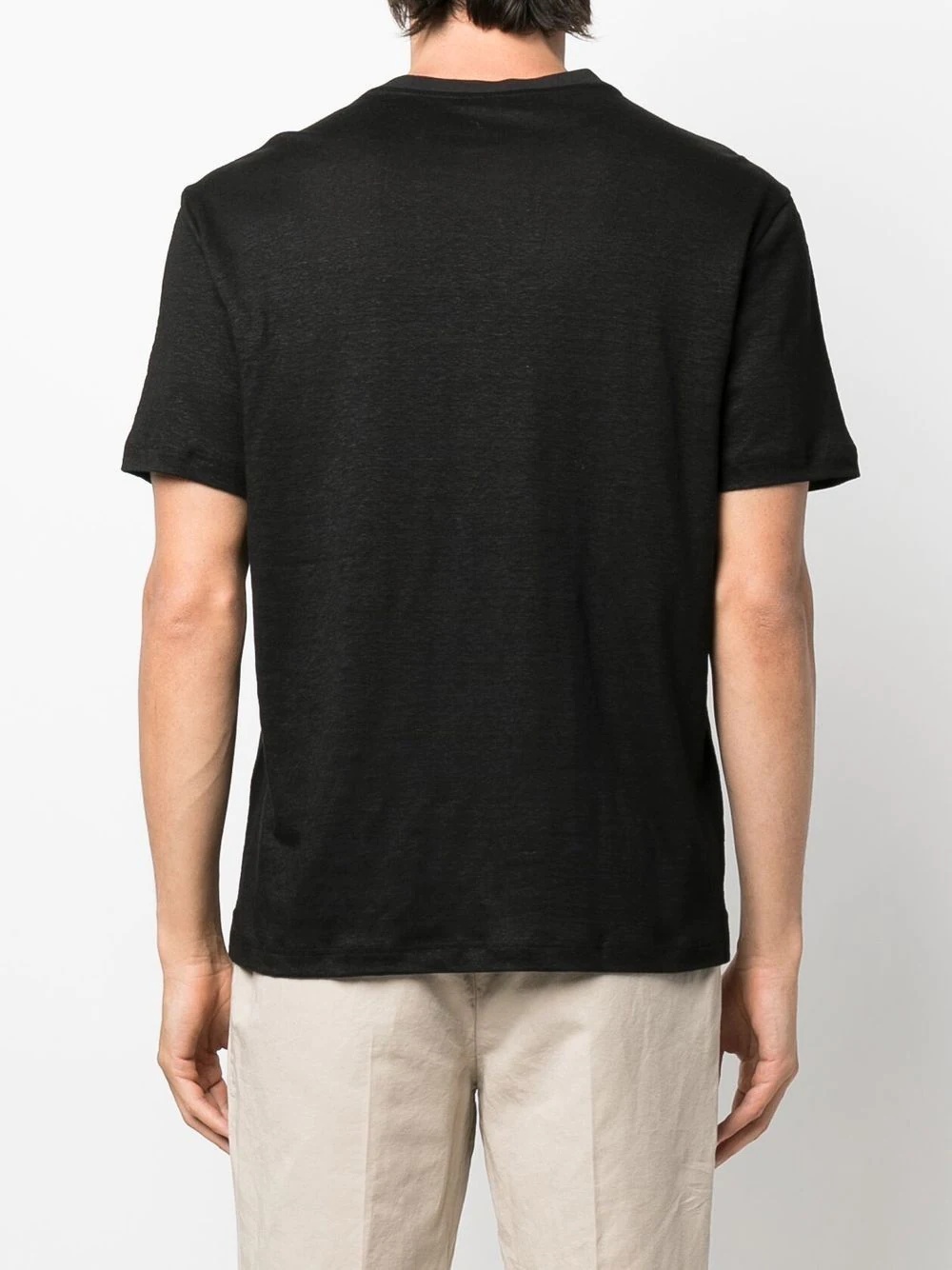 round neck short-sleeved T-shirt - 4