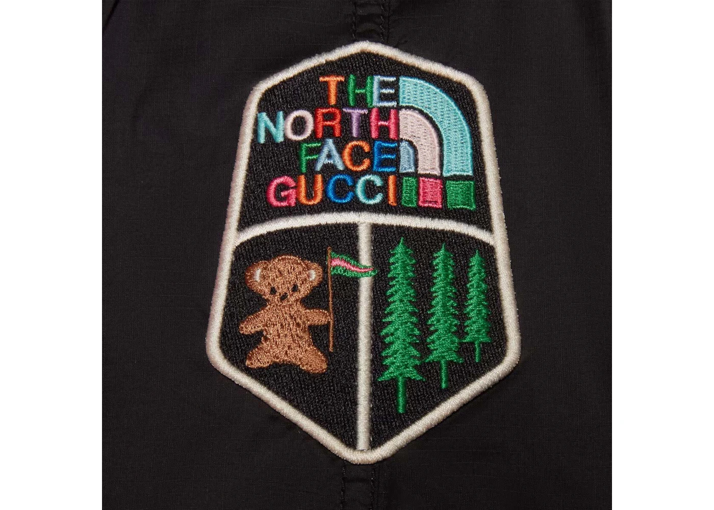 Gucci x The North Face Cotton Coat Dark Pink - 3