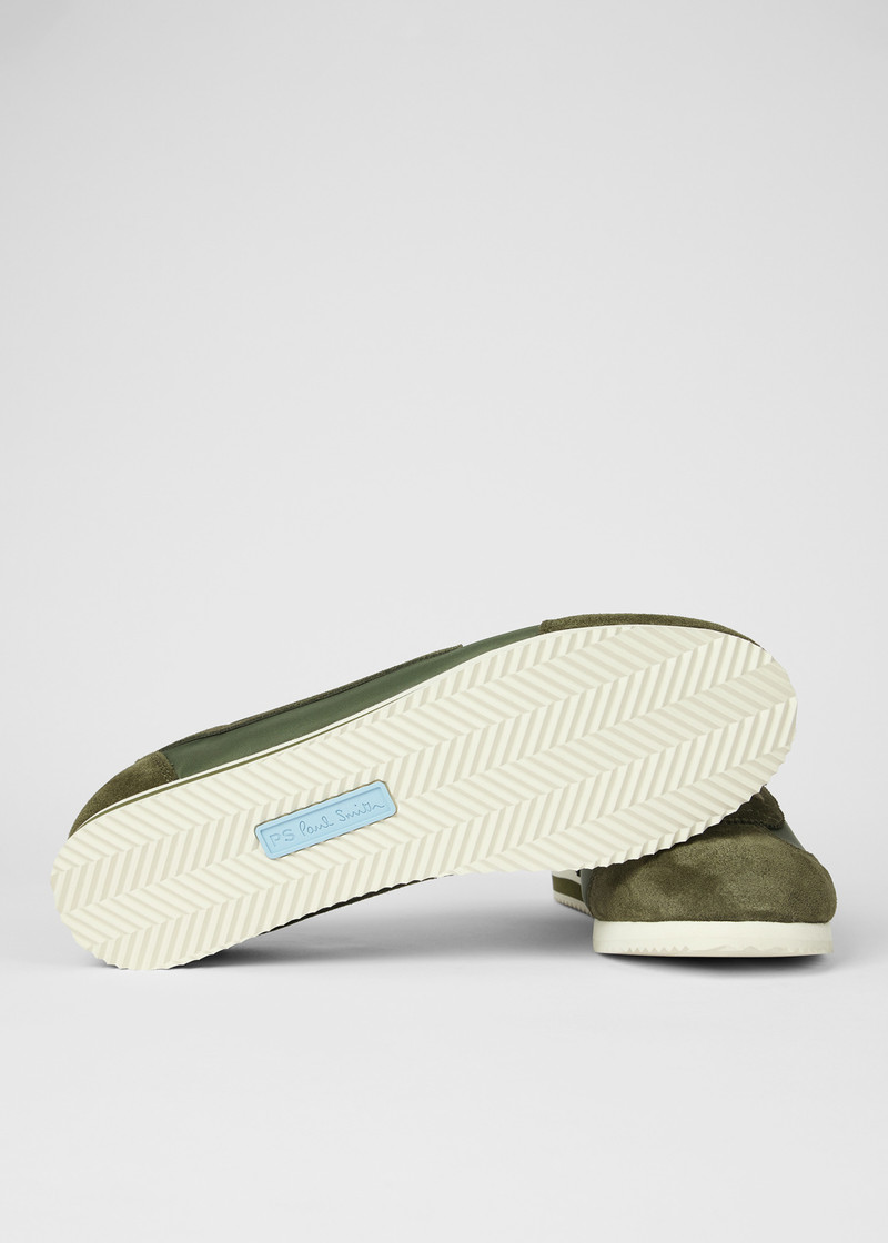 Paul Smith Khaki 'Atlanta' Trainers outlook