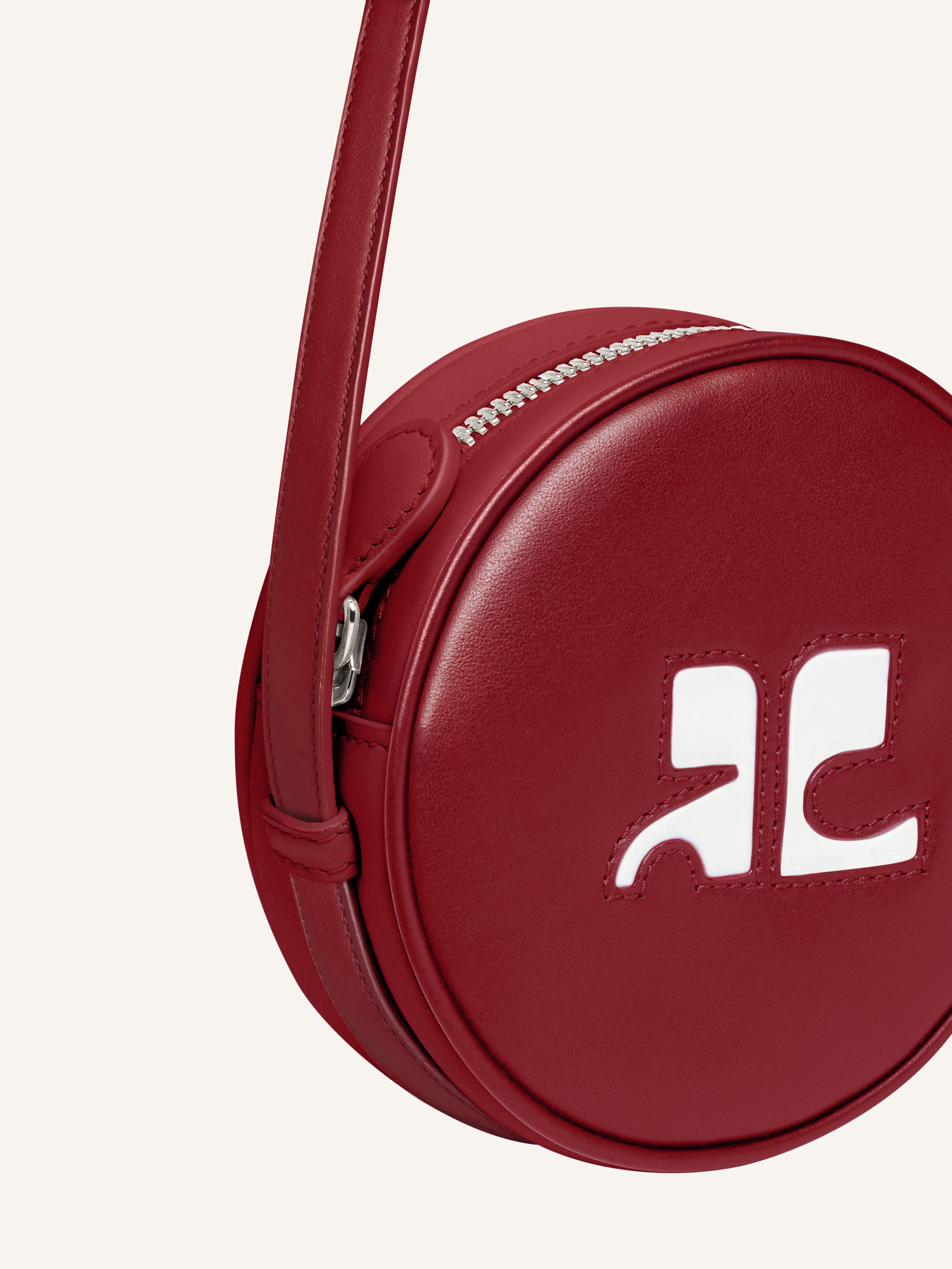 REEDITION LEATHER CIRCLE BAG - 4