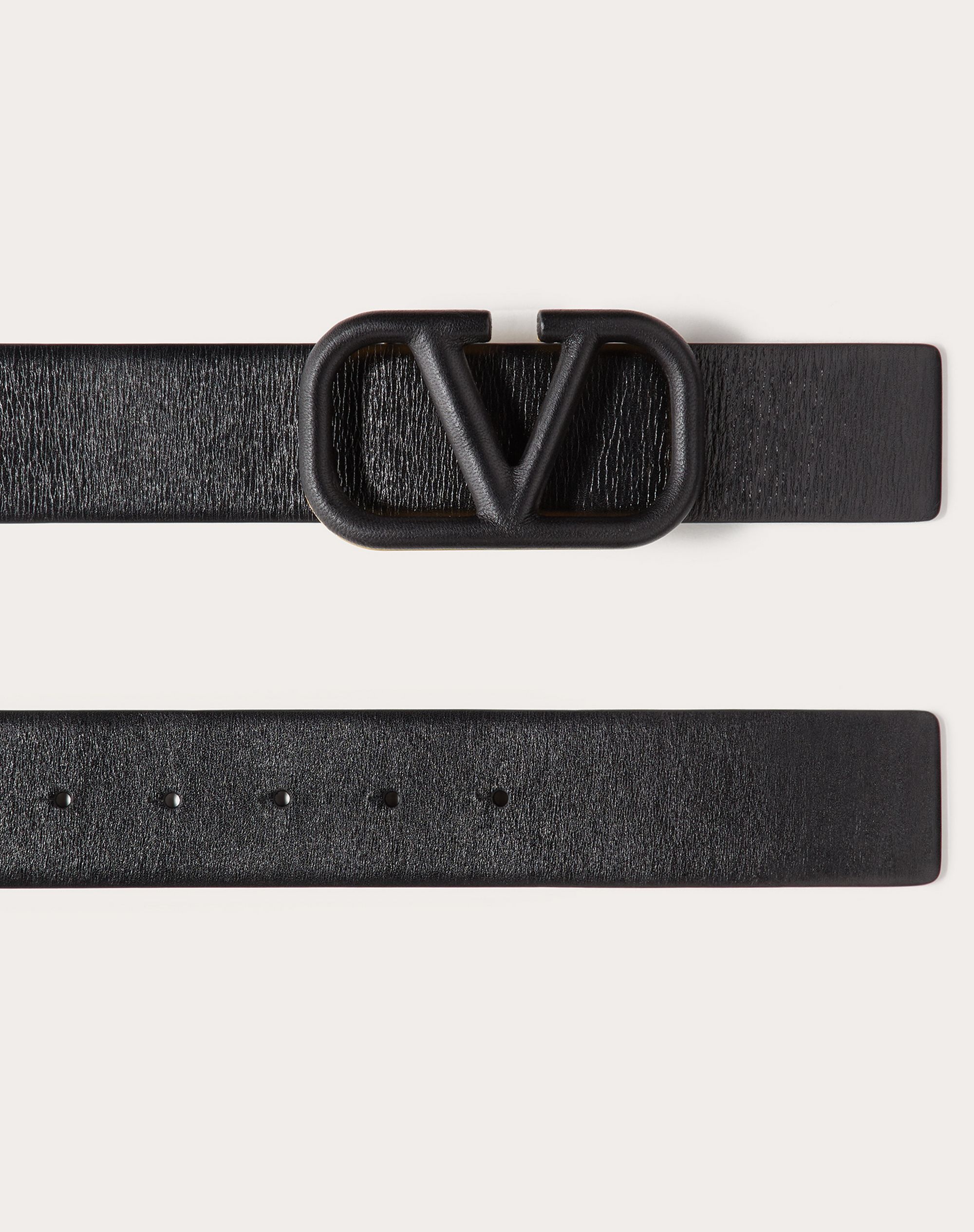 VLOGO SIGNATURE BELT IN Shiny CALFSKIN 40MM - 3