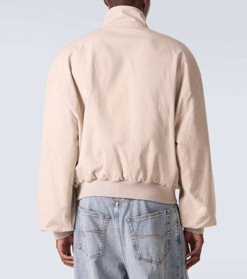 Reversible cotton-blend blouson jacket 4