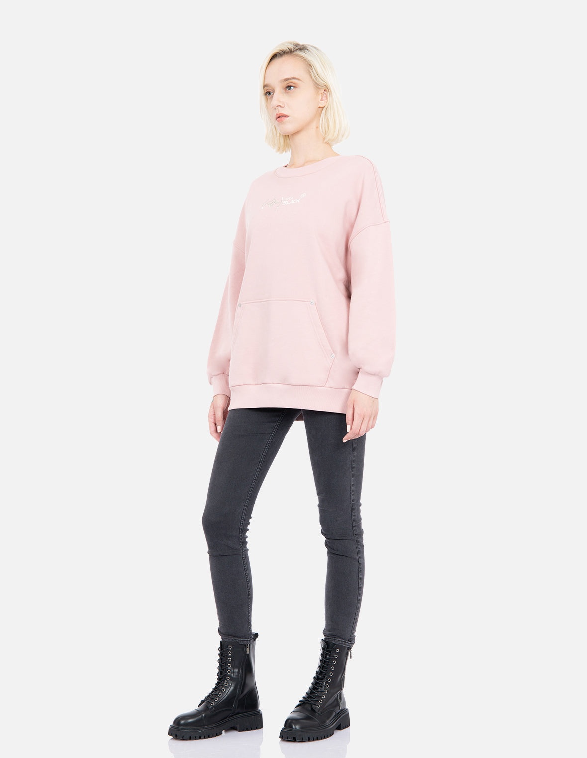 Graffiti Logo Print Sweatshirt - 4