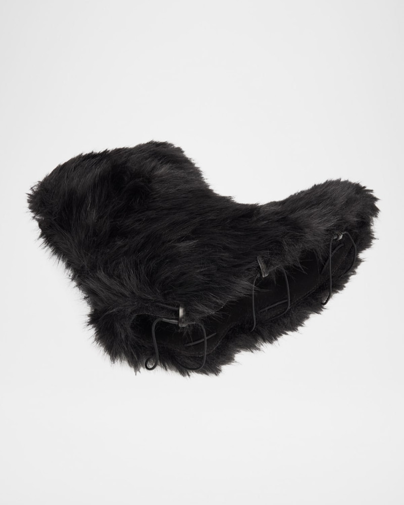 Moncler Men's Gaiter Trailgrip Faur Fur Ankle Boots outlook