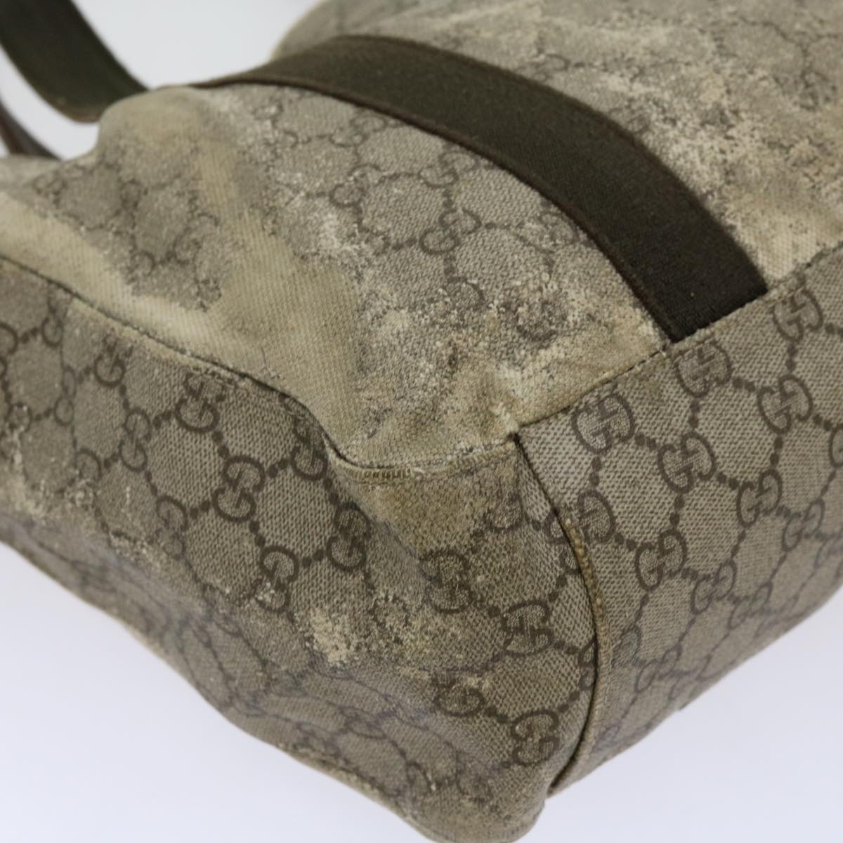 GUCCI GG Supreme Tote Bag Pvc Beige - 10