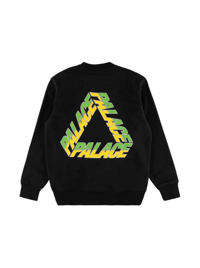 PALACE Split P3 Crew sweatshirt outlook