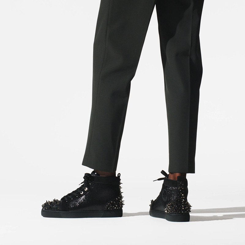 Christian Louboutin Lou Pik Pik 2 Strass VERSION BLACK outlook