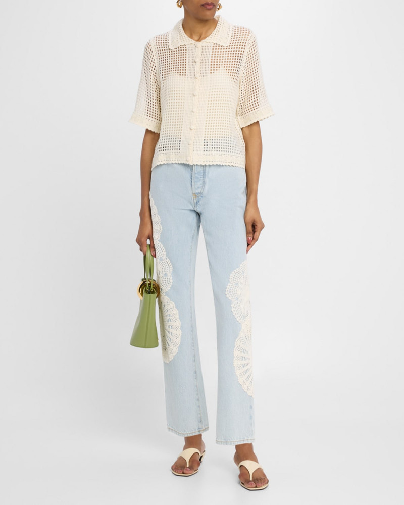 FRAME The Crochet Top outlook