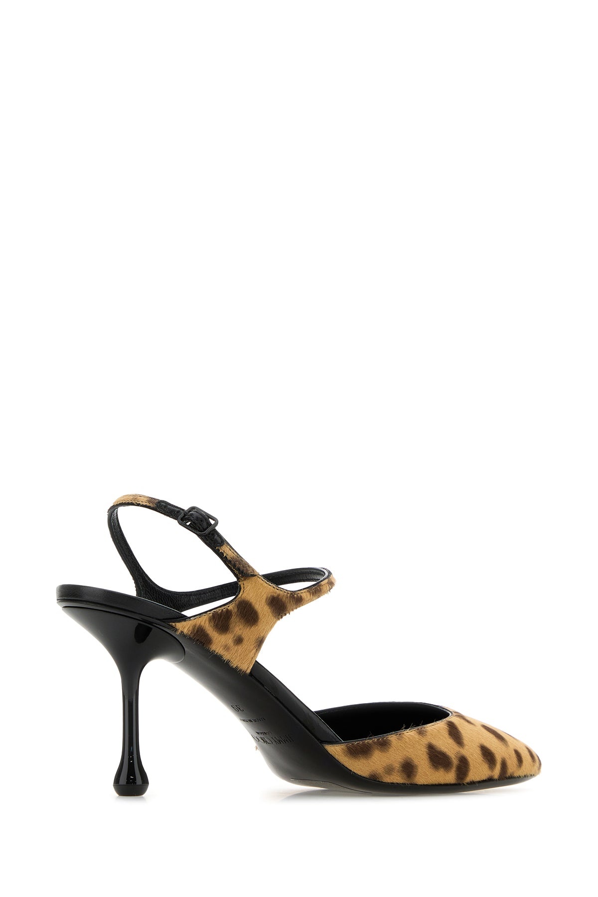 Printed calf hair Pixie pumps - 3