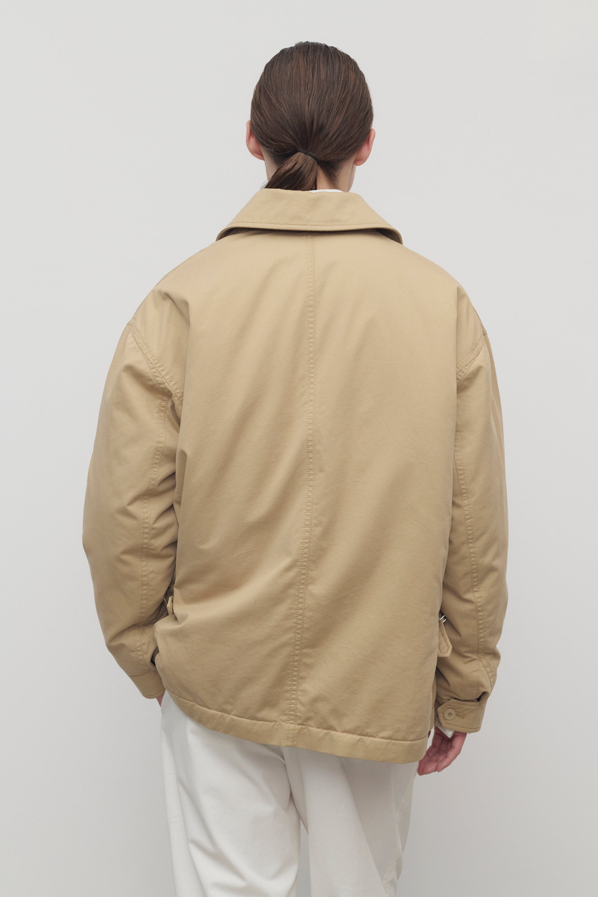 Aurelius Jacket in Cotton and Cashmere - 5