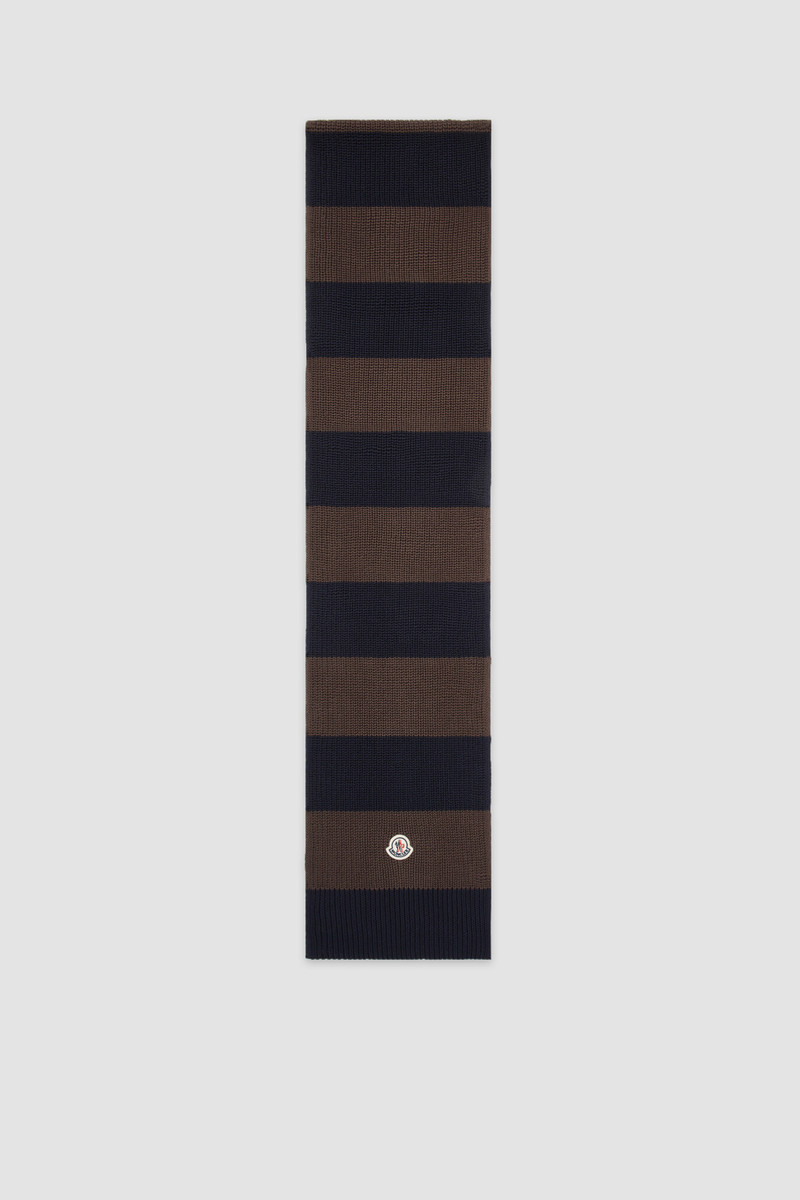 Striped Cotton Scarf 1