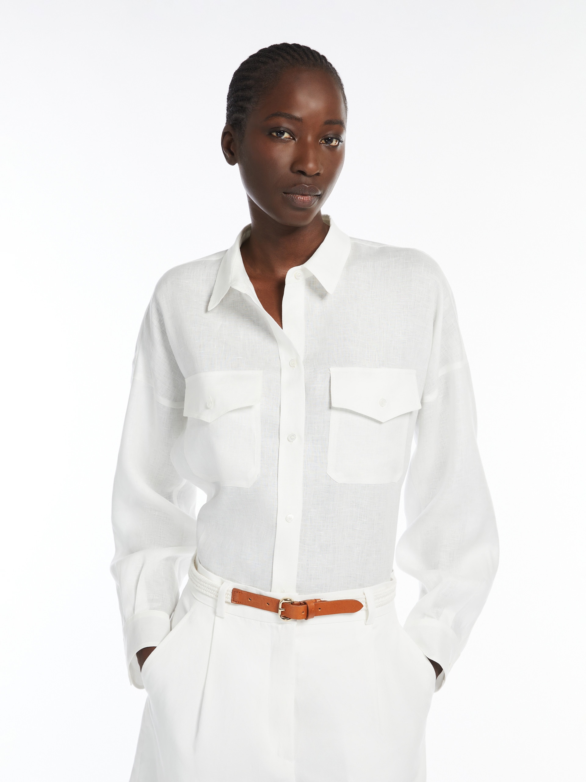 SPOLETO Light linen shirt - 5