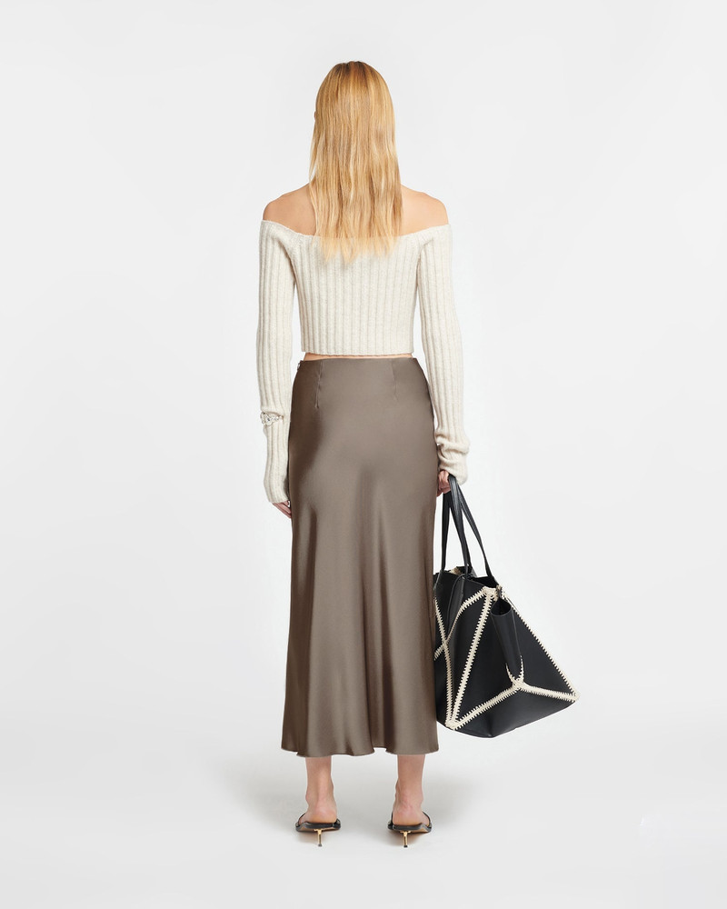 Slip Satin Midi Skirt 3