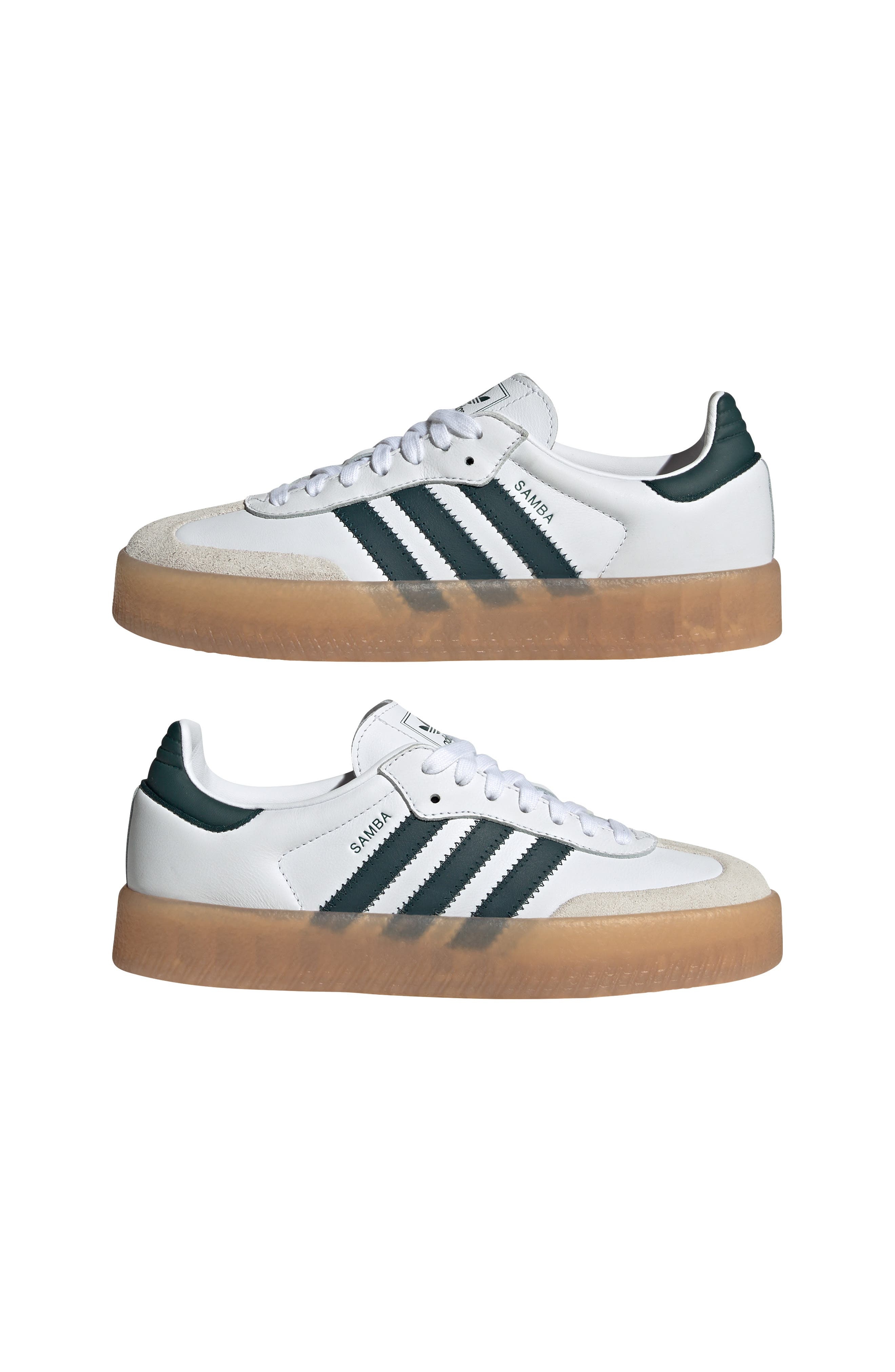 adidas Sambae Sneaker in White/Off White/Aurora Ivy at Nordstrom - 7