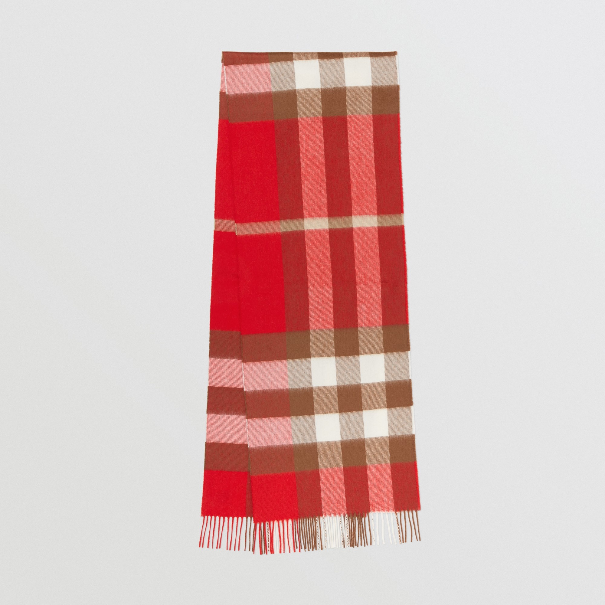 Check Cashmere Scarf - 1