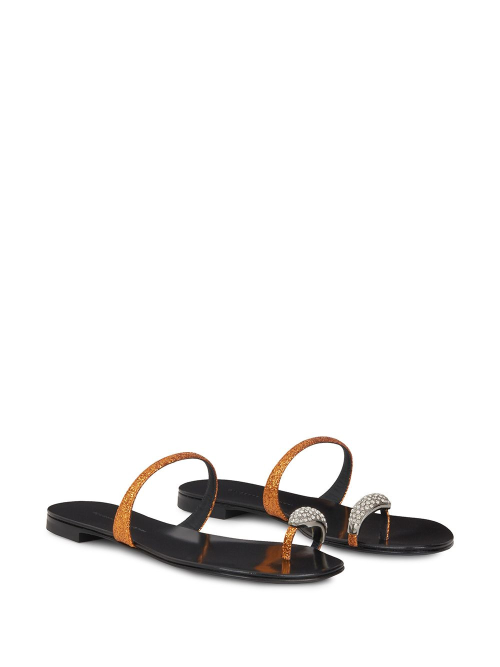Ring toe strap sandals - 2
