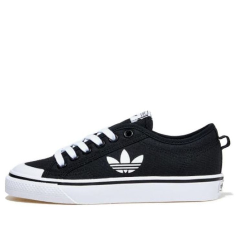 adidas originals Nizza Trefoil 'Black White' HQ6939 - 1
