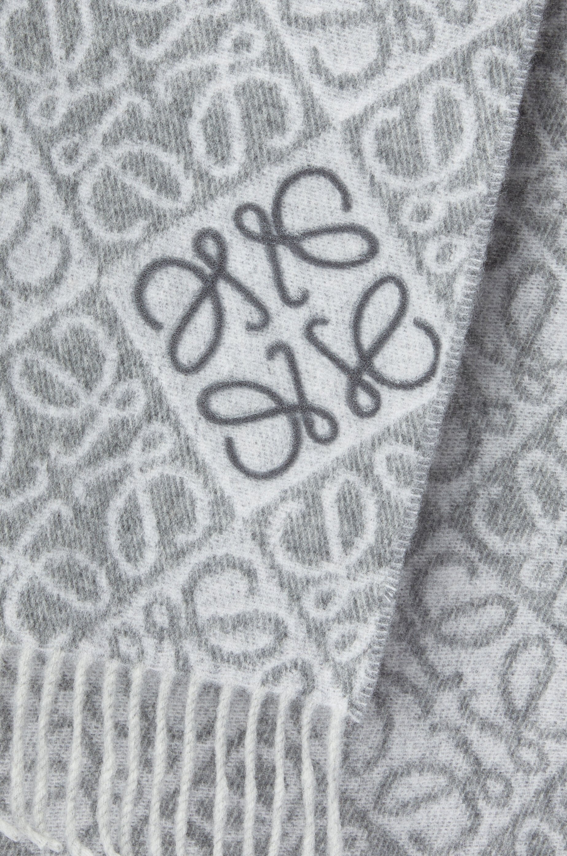 Anagram scarf in wool and cashmere - 3