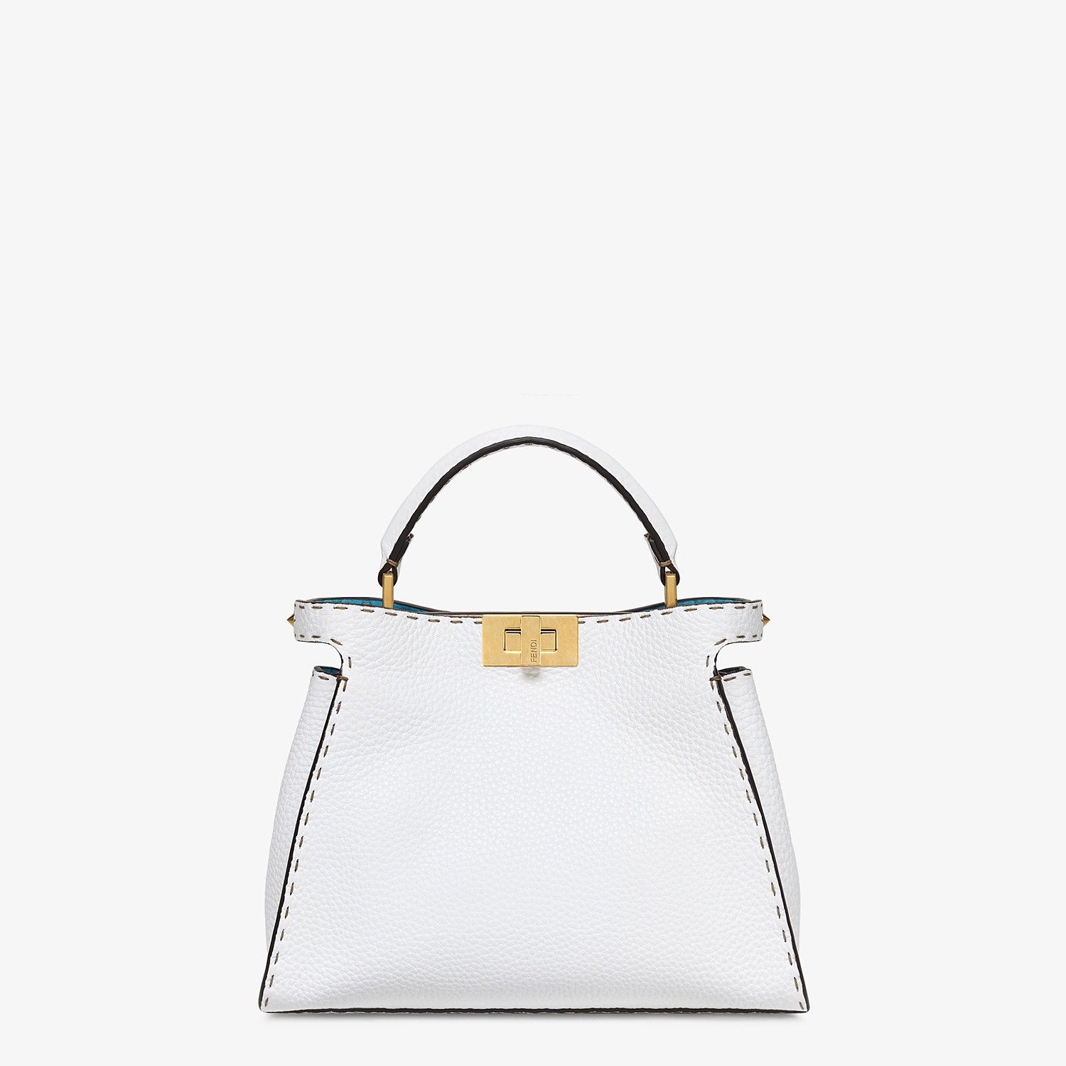 White Cuoio Romano leather bag - 1