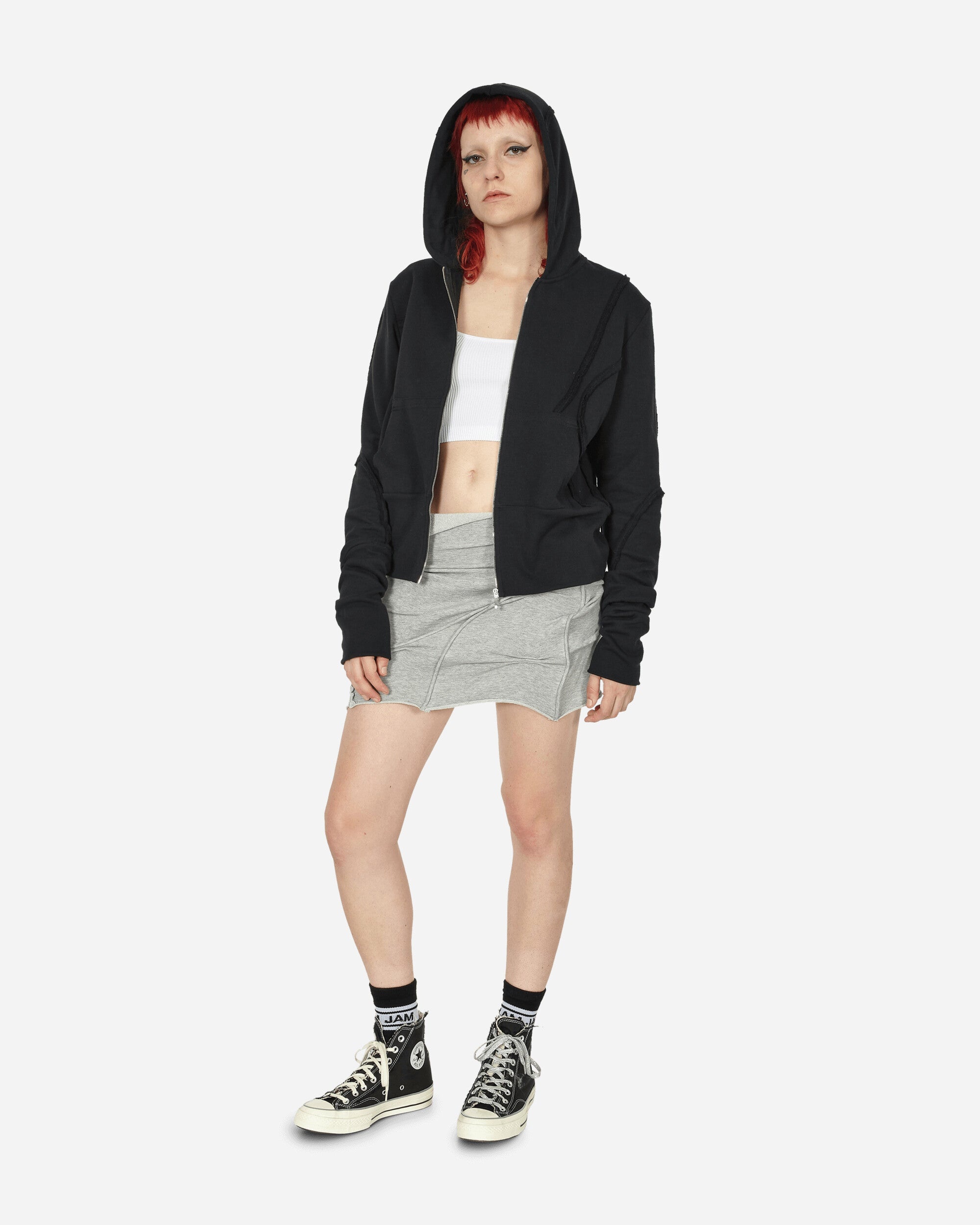 Pleated Skirt Grey - 4