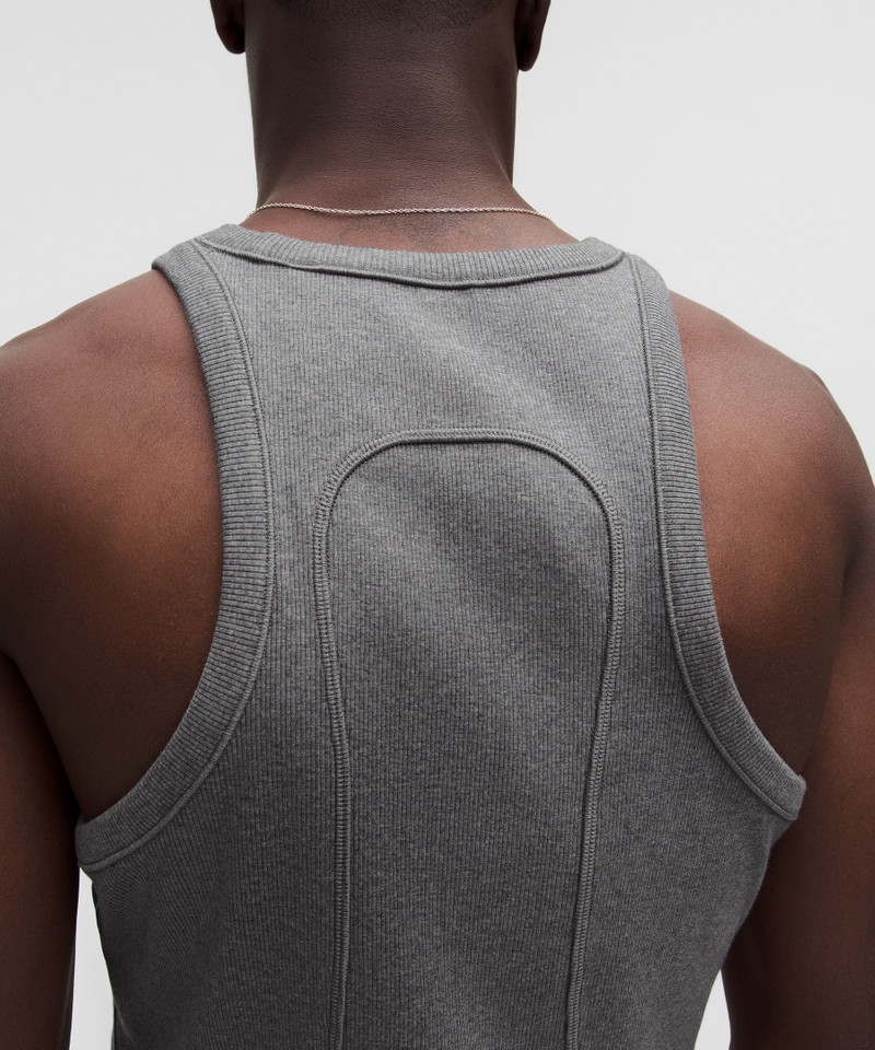 Ribbed Cotton Tight-Fit Tank Top *SLNSH Collection 5