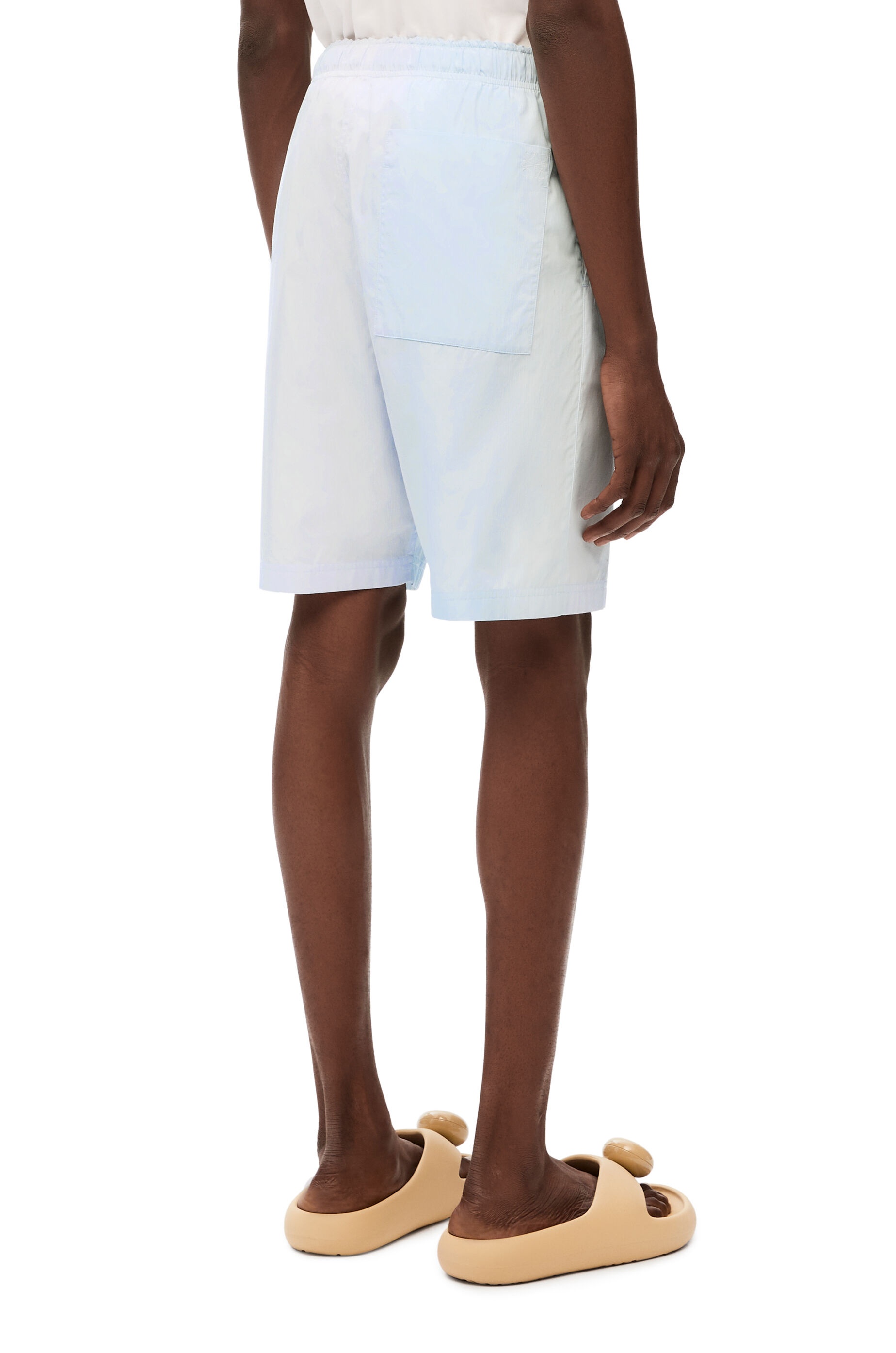 Shorts in striped cotton - 4