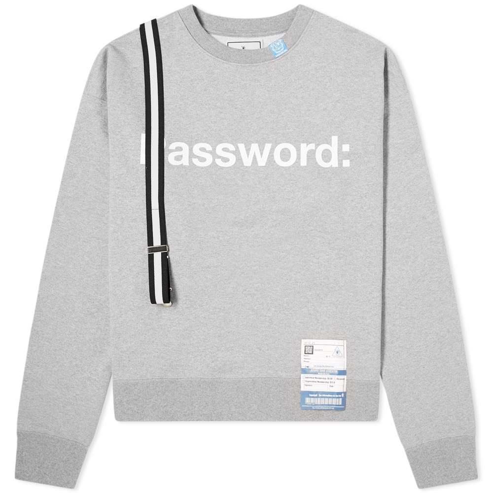 Maison MIHARA YASUHIRO Password Crew Sweat - 1