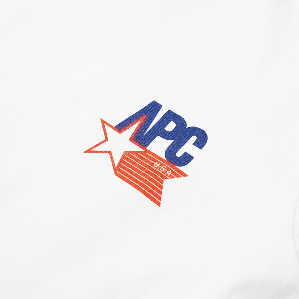 A.P.C. Marcellus USA Logo Tee - 2