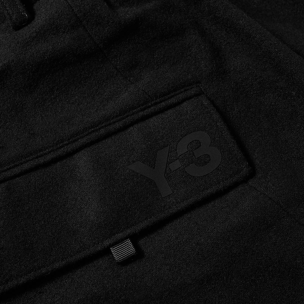 Y-3 Classic Wool Flannel Cuff Pant - 3