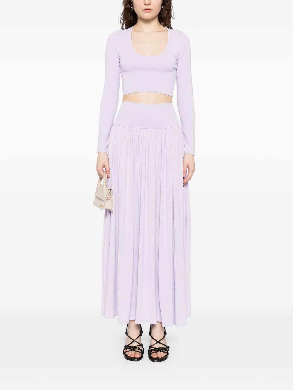 illuminate gathered skirt - 2