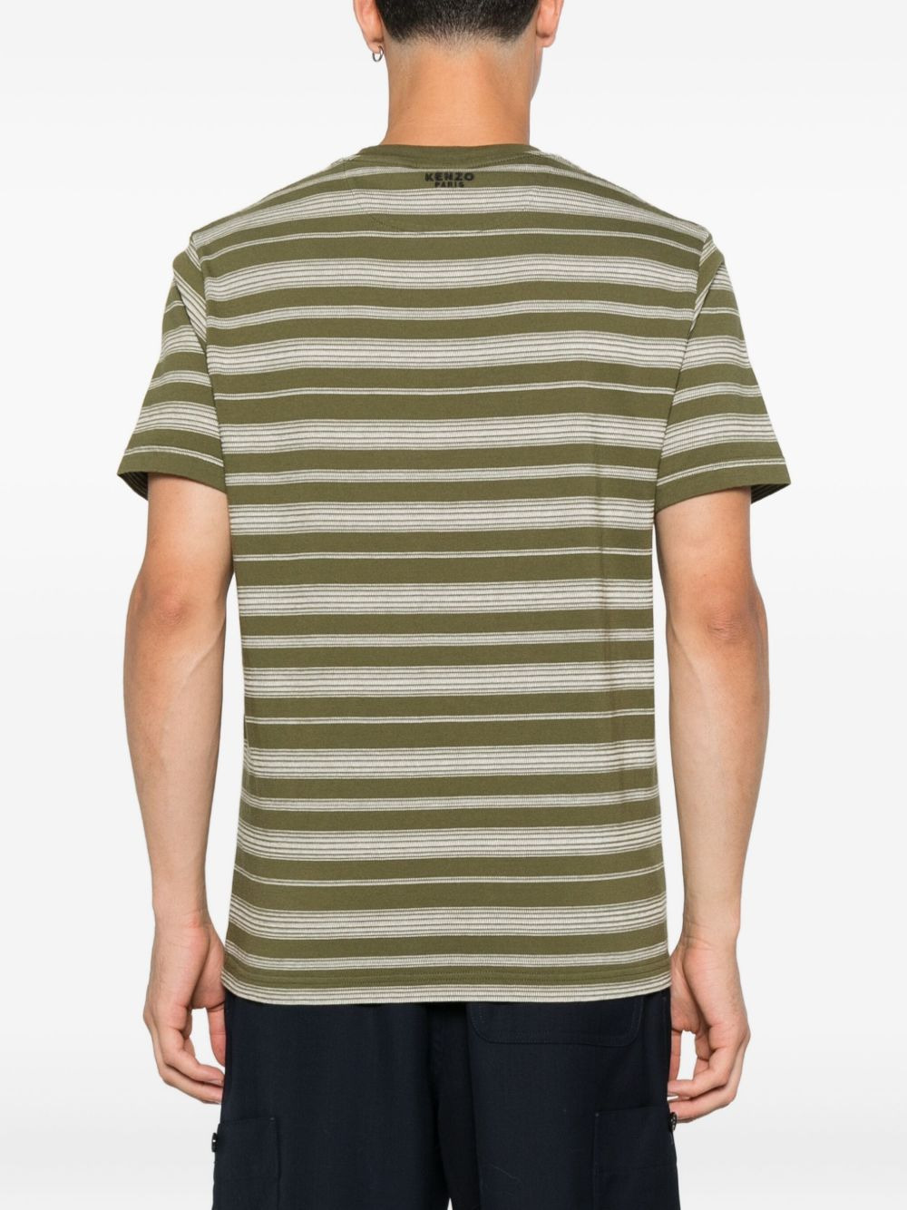 Boke Flower striped T-shirt - 3
