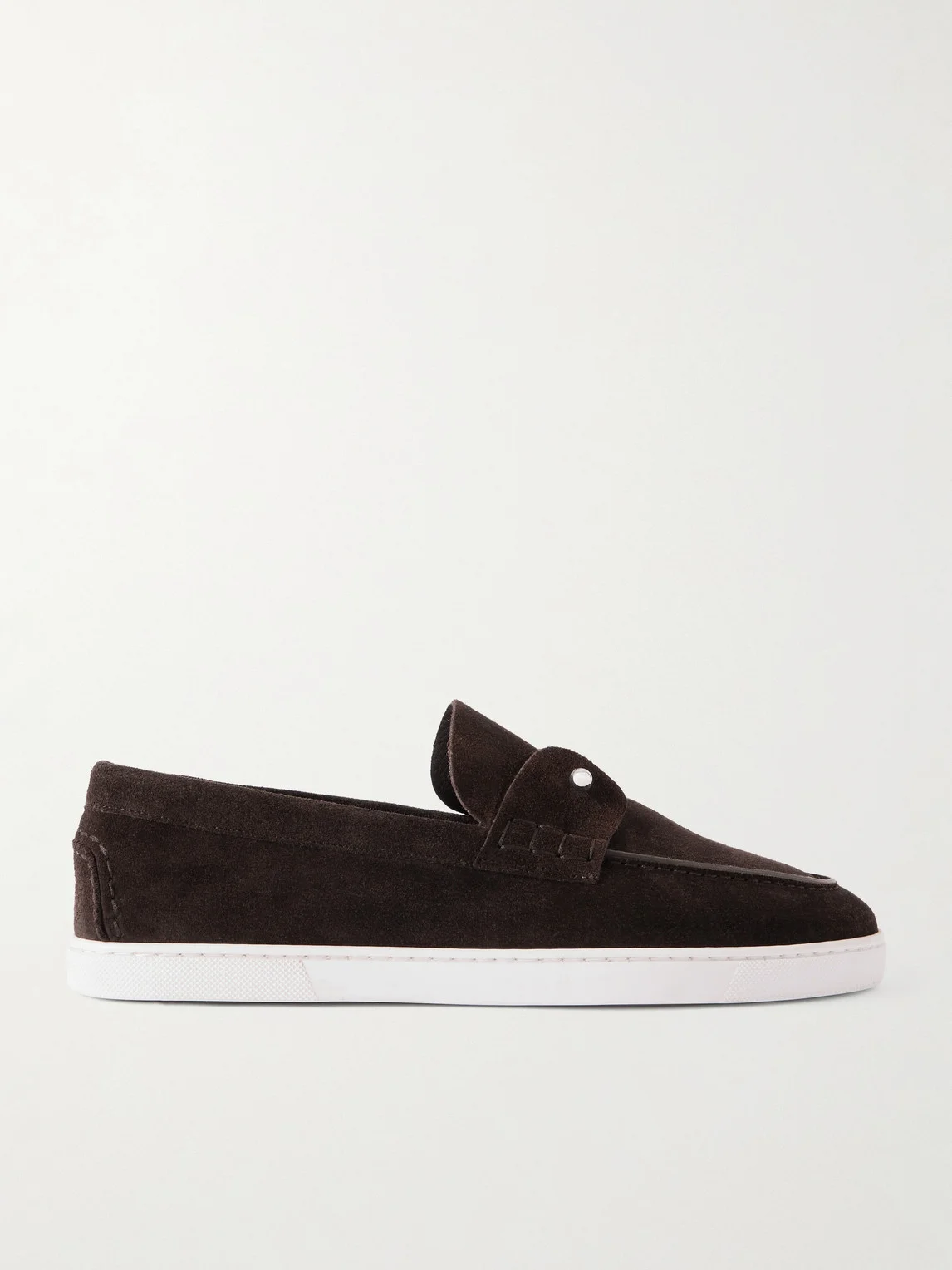 Chambeliboat Embellished Suede Loafers - 1