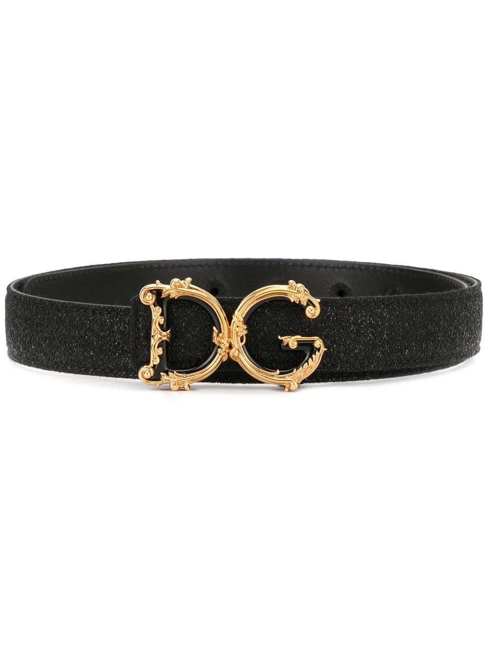 D&G baroque logo belt - 1