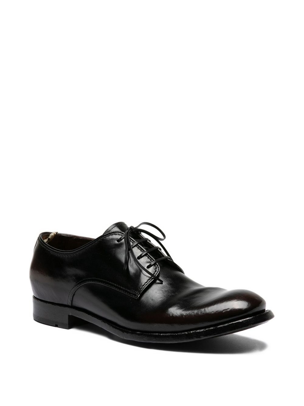 leather derby shoes - 2