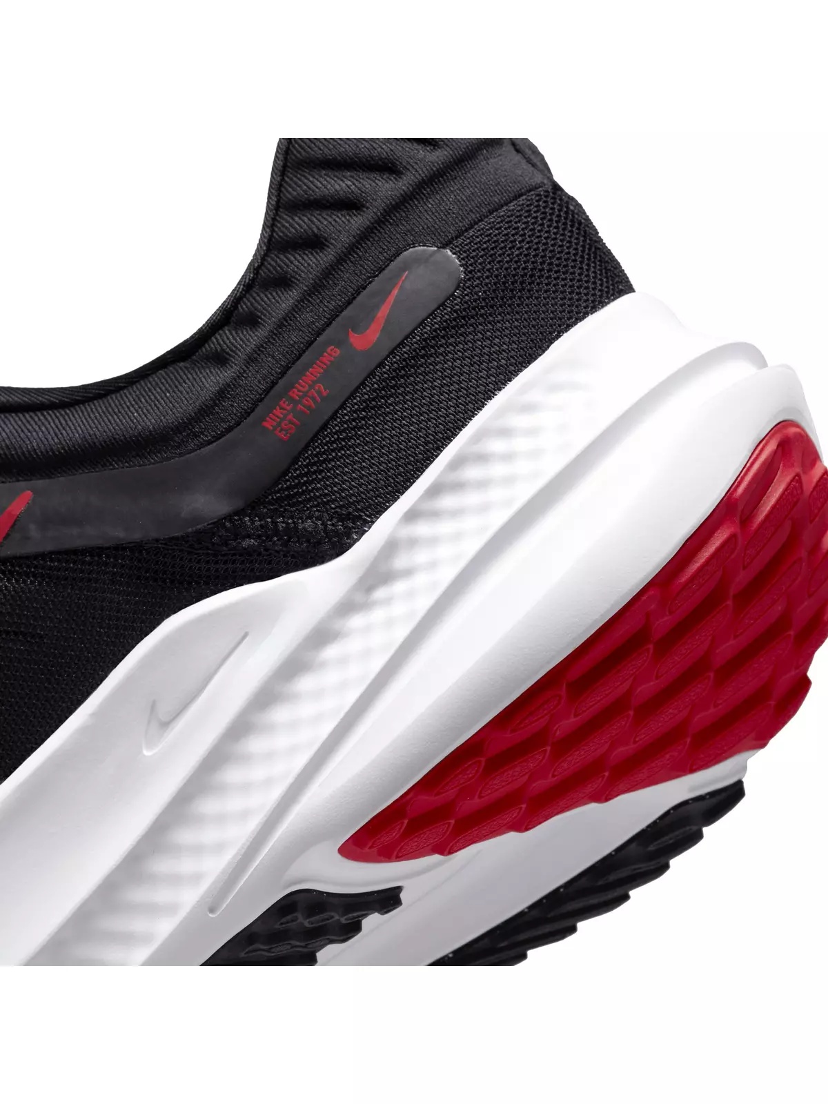 Quest 5 "Black/University Red/Smoke Grey" Men's Running Shoe - 8