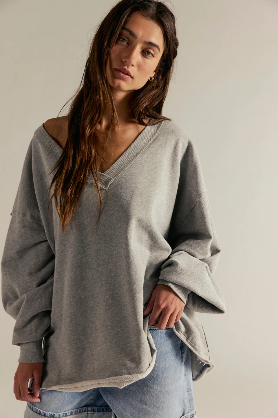 We The Free Venice V-Neck Sweatshirt - 1