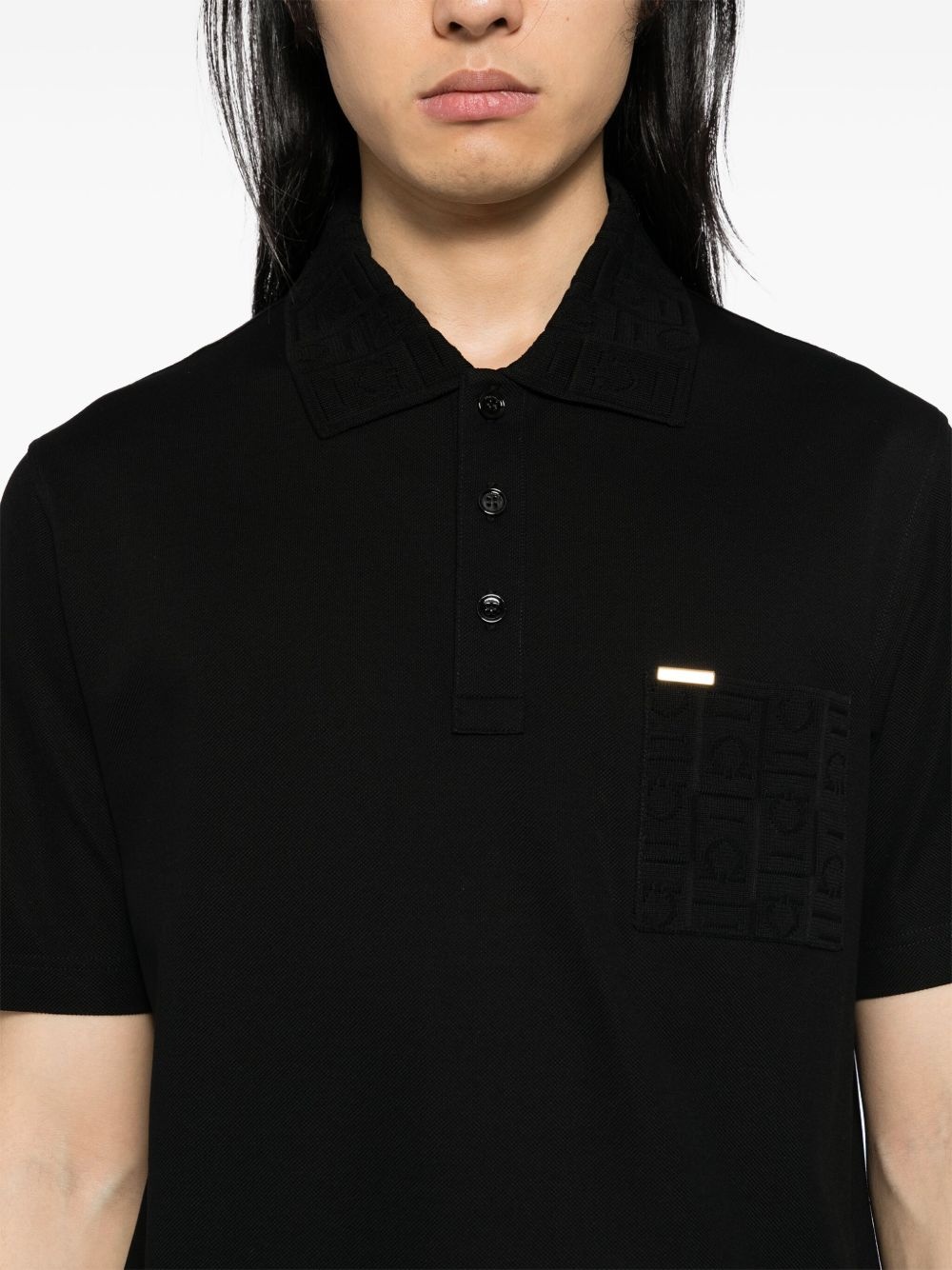 cotton polo shirt - 4